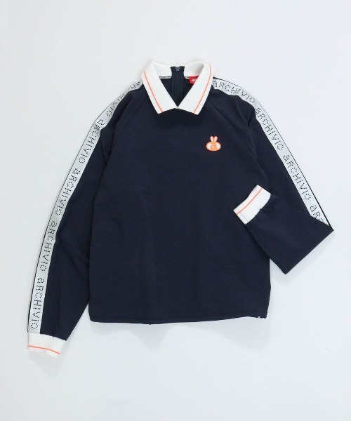 archivio(アルチビオ)の「<LADIES>バックメッシュ冷感プルオーバー(その他トップス・レディース・ホワイト/ネイビー・L/M/S)」の1枚目の写真