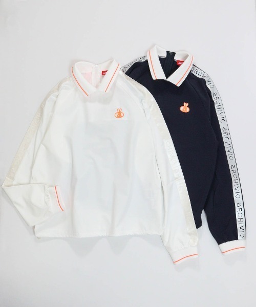 archivio(アルチビオ)の「<LADIES>バックメッシュ冷感プルオーバー(その他トップス・レディース・ホワイト/ネイビー・L/M/S)」の9枚目の写真