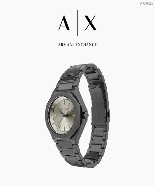 ARMANI EXCHANGE(アルマーニエクスチェンジ)の「アルマーニ・エクスチェンジ 腕時計 レディース アナログ ステンレス AX4625(アナログ腕時計・レディース・チャコールグレー・FREE)」の11枚目の写真
