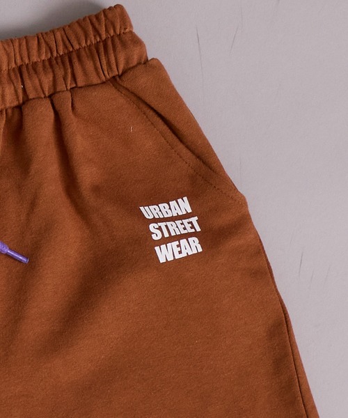 PAIRMANON STREET(ペアマノンストリート)の「裏毛 シンプル カラバリ ストリートショートパンツ【PAIRMANON STREET】(スウェットパンツ・キッズ・レッド/ブラウン/グリーン/イエロー/パープル/グレー/ブラック・110/120/130/140/150/160/90/100)」の22枚目の写真