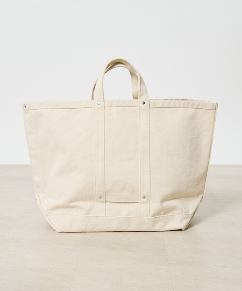 ABAHOUSE（アバハウス）の「【BELL SYSTEM / ベルシステム】Canvas Tool Bag / キャンバスツールバッグ/ ユニセックス/Lショート（トートバッグ・メンズ・アイボリー・フリー）」の5枚目の写真