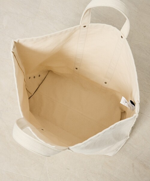 ABAHOUSE（アバハウス）の「【BELL SYSTEM / ベルシステム】Canvas Tool Bag / キャンバスツールバッグ/ ユニセックス/Lショート（トートバッグ・メンズ・アイボリー・フリー）」の12枚目の写真
