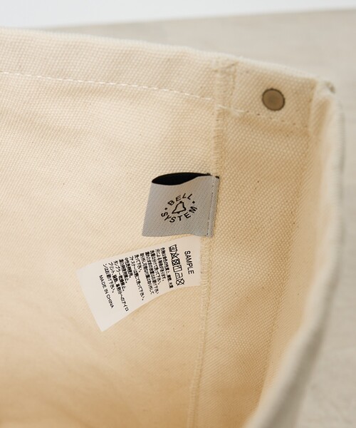 ABAHOUSE（アバハウス）の「【BELL SYSTEM / ベルシステム】Canvas Tool Bag / キャンバスツールバッグ/ ユニセックス/Lショート（トートバッグ・メンズ・アイボリー・フリー）」の11枚目の写真