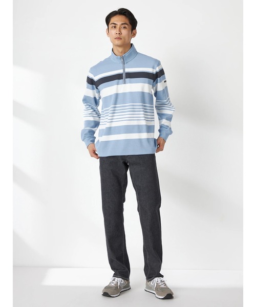 McGREGOR(マックレガー)の「Wフェイスボーダー(ポロシャツ・メンズ・ライトグリーン/ブルー/アイボリー・M/L/XL)」の15枚目の写真