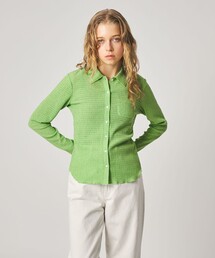 Steven Alan（スティーブンアラン）の「<Steven Alan>クレープ シャツ カーディガン（カーディガン/ボレロ）」