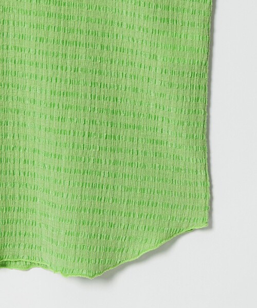Steven Alan（スティーブンアラン）の「＜Steven Alan＞クレープ シャツ カーディガン（カーディガン/ボレロ・レディース・ケリーグリーン/ネイビー/オフホワイト・FREE）」の14枚目の写真