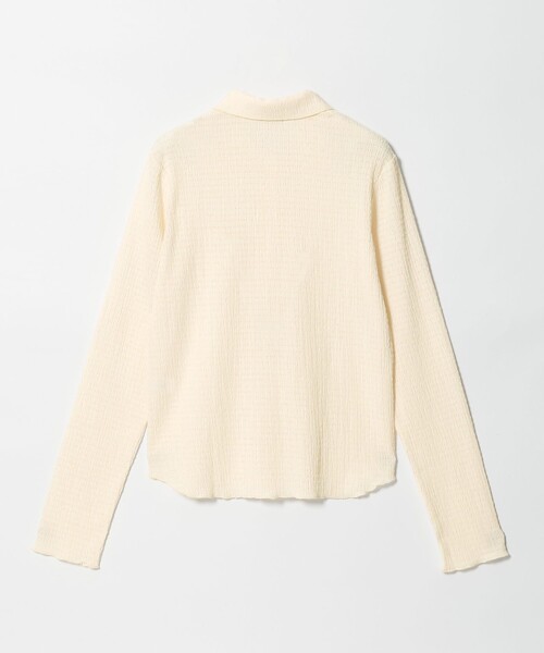 Steven Alan（スティーブンアラン）の「＜Steven Alan＞クレープ シャツ カーディガン（カーディガン/ボレロ・レディース・ケリーグリーン/ネイビー/オフホワイト・FREE）」の19枚目の写真