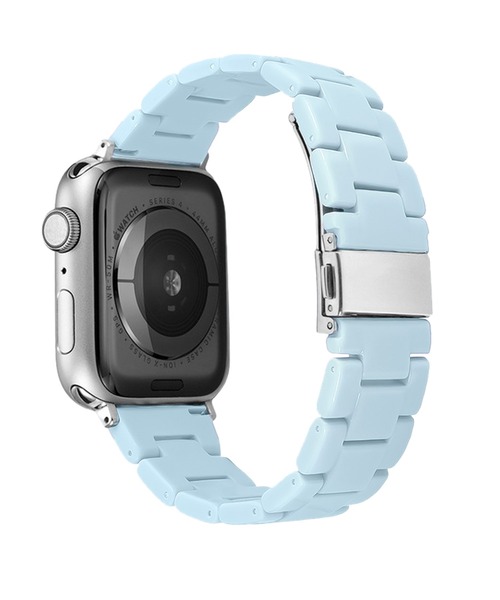 Urban Coral(アーバンコーラル)の「Apple Watch Band / アップルウォッチ カラーレジンバンド / Urban Coral(デジタル腕時計・レディース・ブラック/ライトブルー/ホワイト/グリーン系その他/ラベンダー・40mm)」の4枚目の写真