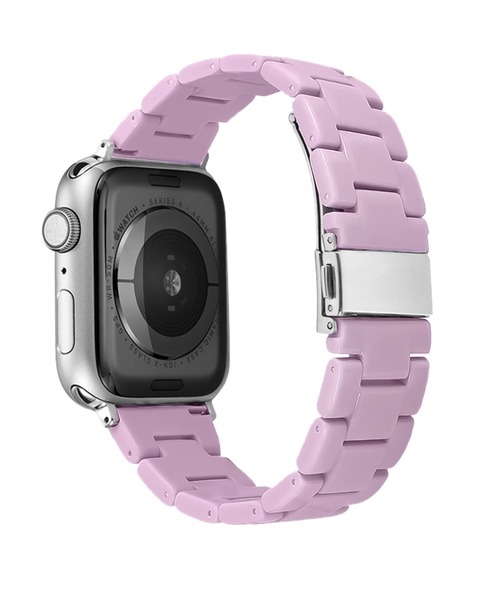 Urban Coral(アーバンコーラル)の「Apple Watch Band / アップルウォッチ カラーレジンバンド / Urban Coral(デジタル腕時計・レディース・ブラック/ライトブルー/ホワイト/グリーン系その他/ラベンダー・40mm)」の13枚目の写真