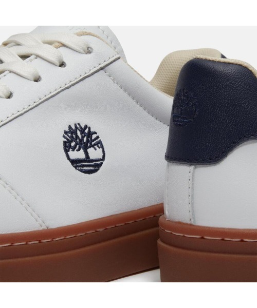 Timberland(ティンバーランド)の「リスボン エッセンシャル スニーカー メンズ(スニーカー・メンズ・ホワイト×ネイビー・28.0cm/28.5cm/29.0cm/30.0cm/25.0cm/25.5cm/26.0cm/26.5cm/27.0cm/27.5cm)」の10枚目の写真