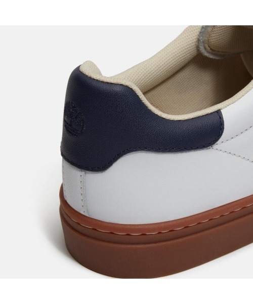 Timberland(ティンバーランド)の「リスボン エッセンシャル スニーカー メンズ(スニーカー・メンズ・ホワイト×ネイビー・28.0cm/28.5cm/29.0cm/30.0cm/25.0cm/25.5cm/26.0cm/26.5cm/27.0cm/27.5cm)」の8枚目の写真