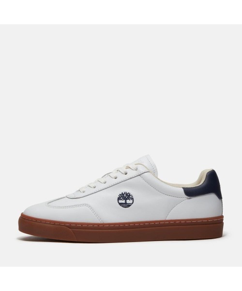 Timberland(ティンバーランド)の「リスボン エッセンシャル スニーカー メンズ(スニーカー・メンズ・ホワイト×ネイビー・28.0cm/28.5cm/29.0cm/30.0cm/25.0cm/25.5cm/26.0cm/26.5cm/27.0cm/27.5cm)」の7枚目の写真