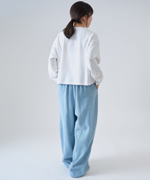 セール】【RONEL】ダブルフェイスショートロンT（Tシャツ/カットソー