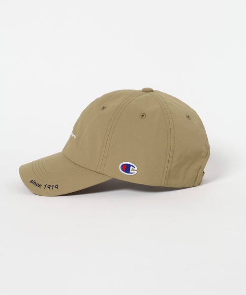 Champion（チャンピオン）の「【Champion(チャンピオン）】別注ナイロンタフタCAP(KIDS)（キャップ・キッズ・ミント/ベージュ/チャコール・FREE）」の8枚目の写真