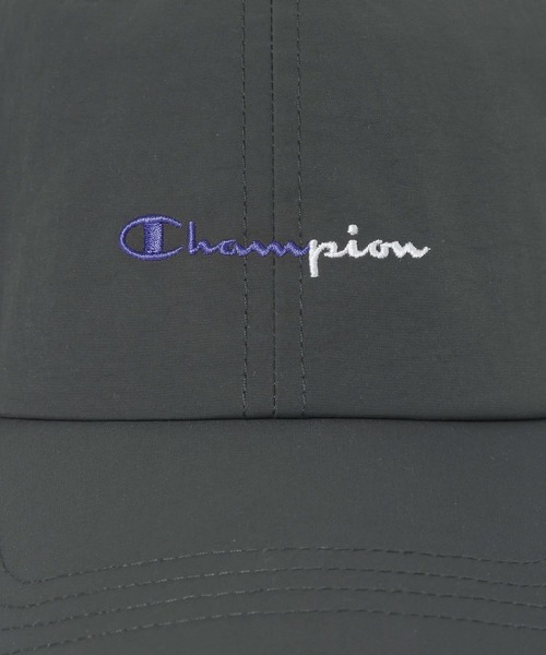 Champion（チャンピオン）の「【Champion(チャンピオン）】別注ナイロンタフタCAP(KIDS)（キャップ・キッズ・ミント/ベージュ/チャコール・FREE）」の17枚目の写真