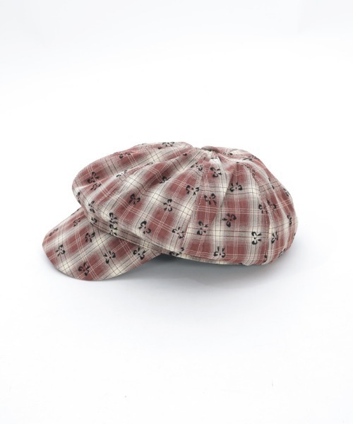 axes femme（アクシーズファム）の「リボン×チェックキャスケット（ハット・レディース・ブラウン/ブラック・FREE）」の11枚目の写真