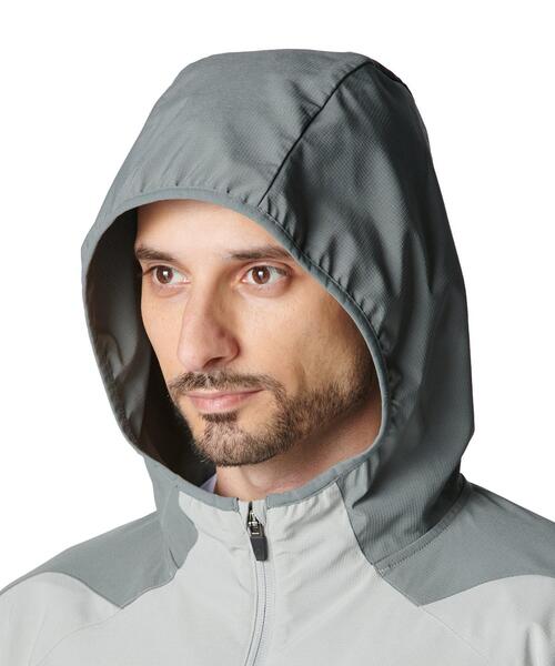 UNDER ARMOUR(アンダーアーマー)の「UAウーブン フルジップ フーディー(トレーニング/メンズ)(その他アウター・メンズ・グレー系その他・L/XL/S/2XL/M/3XL)」の4枚目の写真