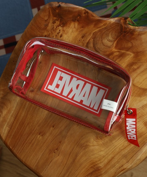 MARVEL（マーベル）の「MARVEL マーベル クリアポーチ（ポーチ・メンズ・レッド/ピンク/パープル・FREE）」の11枚目の写真