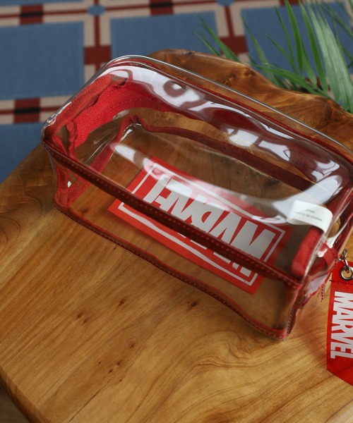 MARVEL（マーベル）の「MARVEL マーベル クリアポーチ（ポーチ・メンズ・レッド/ピンク/パープル・FREE）」の12枚目の写真