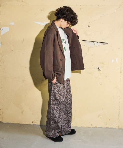 niko and...（ニコアンド）の「フェードダックジャケット（その他アウター・メンズ・チャコール/ダークブラウン・LARGE/MEDIUM）」の4枚目の写真