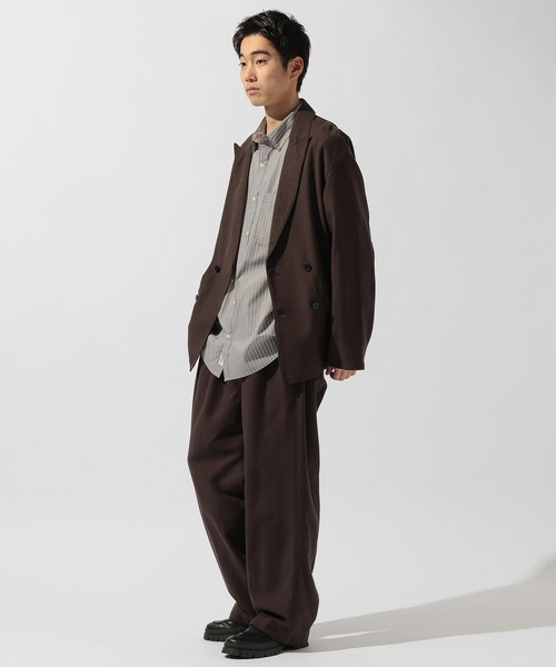 niko and...（ニコアンド）の「フェードダックジャケット（その他アウター・メンズ・チャコール/ダークブラウン・LARGE/MEDIUM）」の12枚目の写真