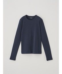 スビンコットン 長袖スリムＴシャツ