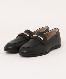ABC-MART（エービーシーマート）の「ABC SELECT エービーシーセレクト PUFF LOAFER 1.5 パフローファー 1.5 W5078 BLACK（パンプス）」