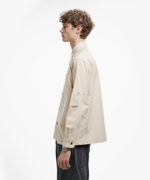 LACOSTE(ラコステ)の「コードレーンシャツジャケット(シャツ/ブラウス・メンズ・ライトグリーン/オフホワイト/ダークアッシュ・41/40/39/38)」の15枚目の写真