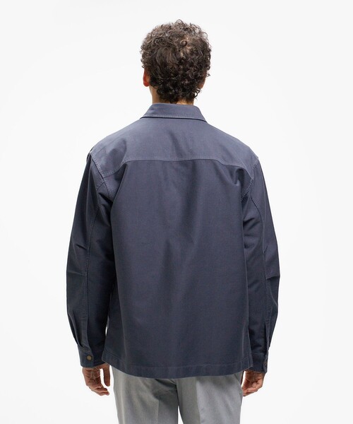 LACOSTE(ラコステ)の「コードレーンシャツジャケット(シャツ/ブラウス・メンズ・ライトグリーン/オフホワイト/ダークアッシュ・41/40/39/38)」の18枚目の写真