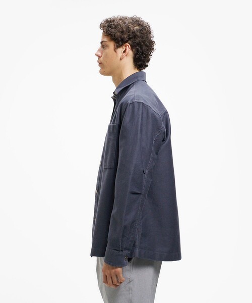 LACOSTE(ラコステ)の「コードレーンシャツジャケット(シャツ/ブラウス・メンズ・ライトグリーン/オフホワイト/ダークアッシュ・41/40/39/38)」の19枚目の写真