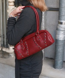 tinkerend（ティンカーエンド）の「【2026SS新作】Square Studded Bag / スクエアスタッズバッグ（ハンドバッグ）」