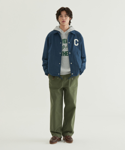 COVERNAT(カバーナット)の「ワイドバックサテンパーティグパンツオリーブ(その他パンツ・メンズ・その他・SMALL/MEDIUM/LARGE/X-LARGE)」の3枚目の写真