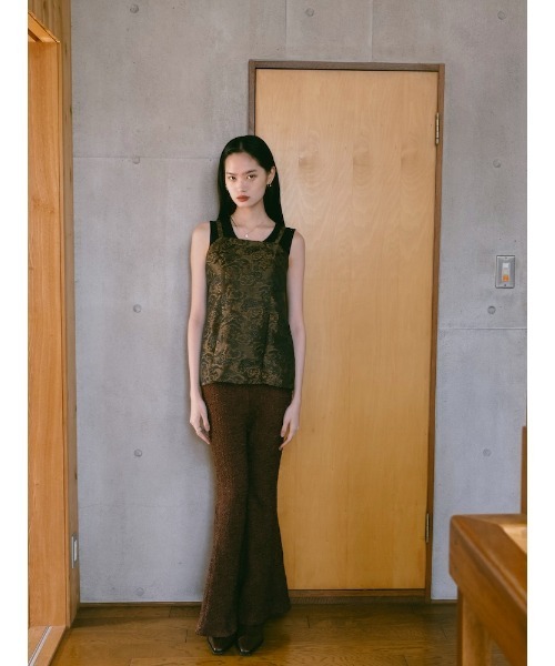 sahara(サハラ)の「【PRE ORDER】Jacquard Slit Bustier(その他トップス・レディース・ブルー/グレー/ブラウン・FREE)」の22枚目の写真