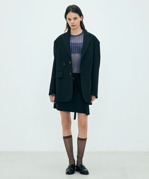 EDITION（エディション）の「edition pourell モヘヤビンテージトロ ジャケット（テーラードジャケット・レディース・ブラック・36/34）」の2枚目の写真