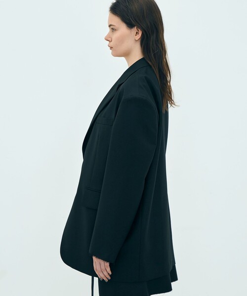 EDITION（エディション）の「edition pourell モヘヤビンテージトロ ジャケット（テーラードジャケット・レディース・ブラック・36/34）」の5枚目の写真