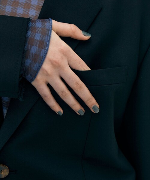 EDITION（エディション）の「edition pourell モヘヤビンテージトロ ジャケット（テーラードジャケット・レディース・ブラック・36/34）」の8枚目の写真