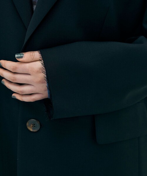 EDITION（エディション）の「edition pourell モヘヤビンテージトロ ジャケット（テーラードジャケット・レディース・ブラック・36/34）」の9枚目の写真