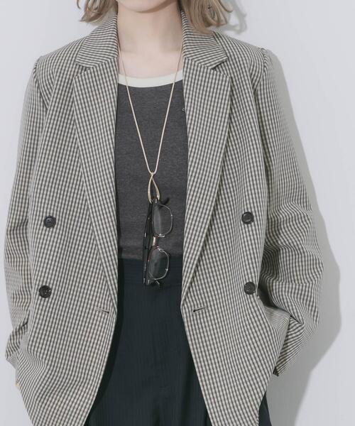 SMELLY（スメリー）の「ニュアンスメタルメガネホルダー（メガネ・レディース・ベージュ/ブラック・-）」の13枚目の写真