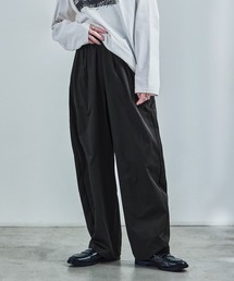 タックコクーンワイドパンツ