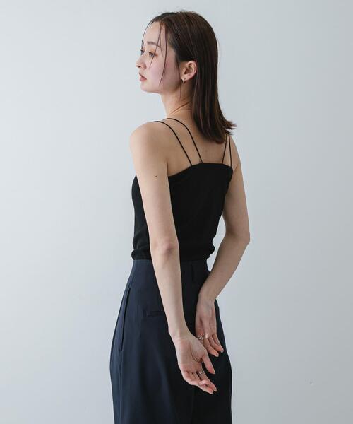 SENSE OF PLACE by URBAN RESEARCH(センスオブプレイスバイアーバンリサーチ)の「ダブルストラップカップツキキャミソール(キャミソール・レディース・ブラック/モカ/ピンク/ホワイト/オレンジ・ONE)」の21枚目の写真