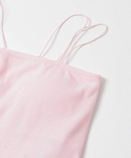 SENSE OF PLACE by URBAN RESEARCH（センスオブプレイスバイアーバンリサーチ）の「ダブルストラップカップツキキャミソール（キャミソール・レディース・ブラック/モカ/ピンク/ホワイト・ONE）」の16枚目の写真