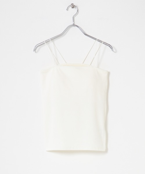 SENSE OF PLACE by URBAN RESEARCH（センスオブプレイスバイアーバンリサーチ）の「ダブルストラップカップツキキャミソール（キャミソール・レディース・ブラック/モカ/ピンク/ホワイト・ONE）」の12枚目の写真