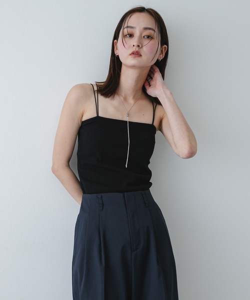 SENSE OF PLACE by URBAN RESEARCH（センスオブプレイスバイアーバンリサーチ）の「ダブルストラップカップツキキャミソール（キャミソール・レディース・ブラック/モカ/ピンク/ホワイト・ONE）」の18枚目の写真