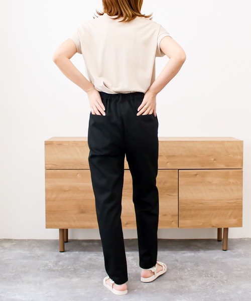 Social GIRL(ソーシャルガール)の「●Social GIRL●シェフパンツ テーパードパンツ イージーパンツ(その他パンツ・レディース・ライトブルー・L/LL/S)」の9枚目の写真