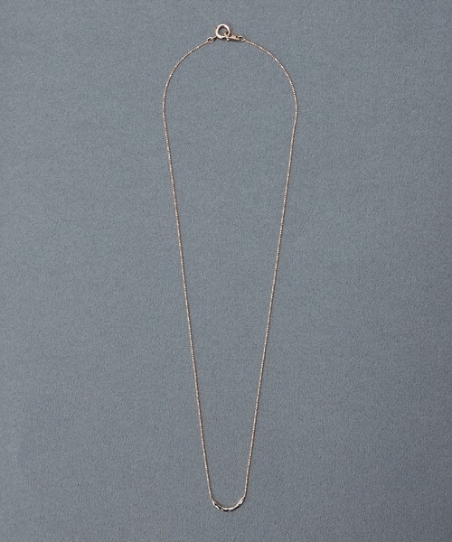 Phoebe（フィービィー）の「【金属アレルギー対応】エターナルクレセントネックレス（ネックレス・レディース・シャンパン・FREE）」の5枚目の写真