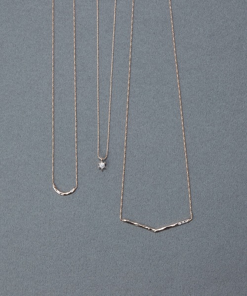 Phoebe（フィービィー）の「【金属アレルギー対応】エターナルクレセントネックレス（ネックレス・レディース・シャンパン・FREE）」の10枚目の写真