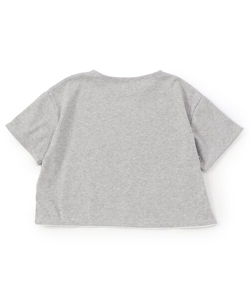 algy（アルジー）の「レースディティールT（Tシャツ/カットソー・キッズ・ブラック/オフホワイト/グレー・150/140/130/120/160）」の14枚目の写真