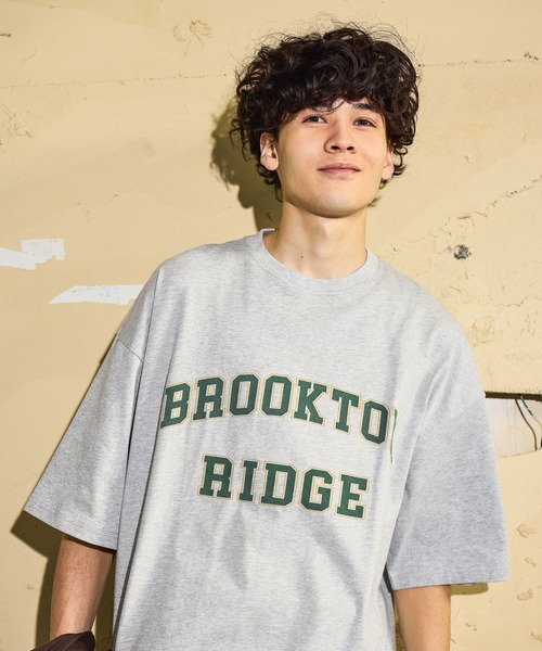 niko and...（ニコアンド）の「USACOTTONプリントT（Tシャツ/カットソー・メンズ・グレー/オフホワイト/ライトグレー/ホワイト・LARGE/MEDIUM）」の3枚目の写真