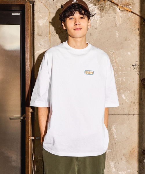 niko and...（ニコアンド）の「USACOTTONプリントT（Tシャツ/カットソー・メンズ・グレー/オフホワイト/ライトグレー/ホワイト・LARGE/MEDIUM）」の13枚目の写真