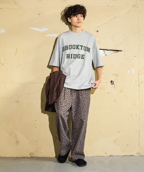 niko and...（ニコアンド）の「USACOTTONプリントT（Tシャツ/カットソー・メンズ・グレー/オフホワイト/ライトグレー/ホワイト・LARGE/MEDIUM）」の16枚目の写真